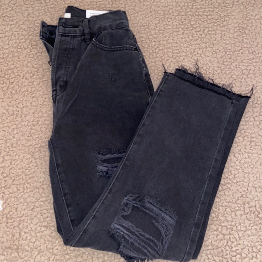 Pacsun Black Ripped Jeans